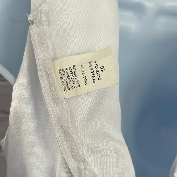 first Communion VIRGIN Mary Girls white long dress size 10 - Picture 4 of 11